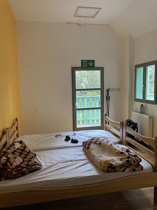 Zimmer in der Gite