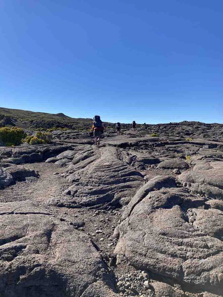 erkaltete Lava