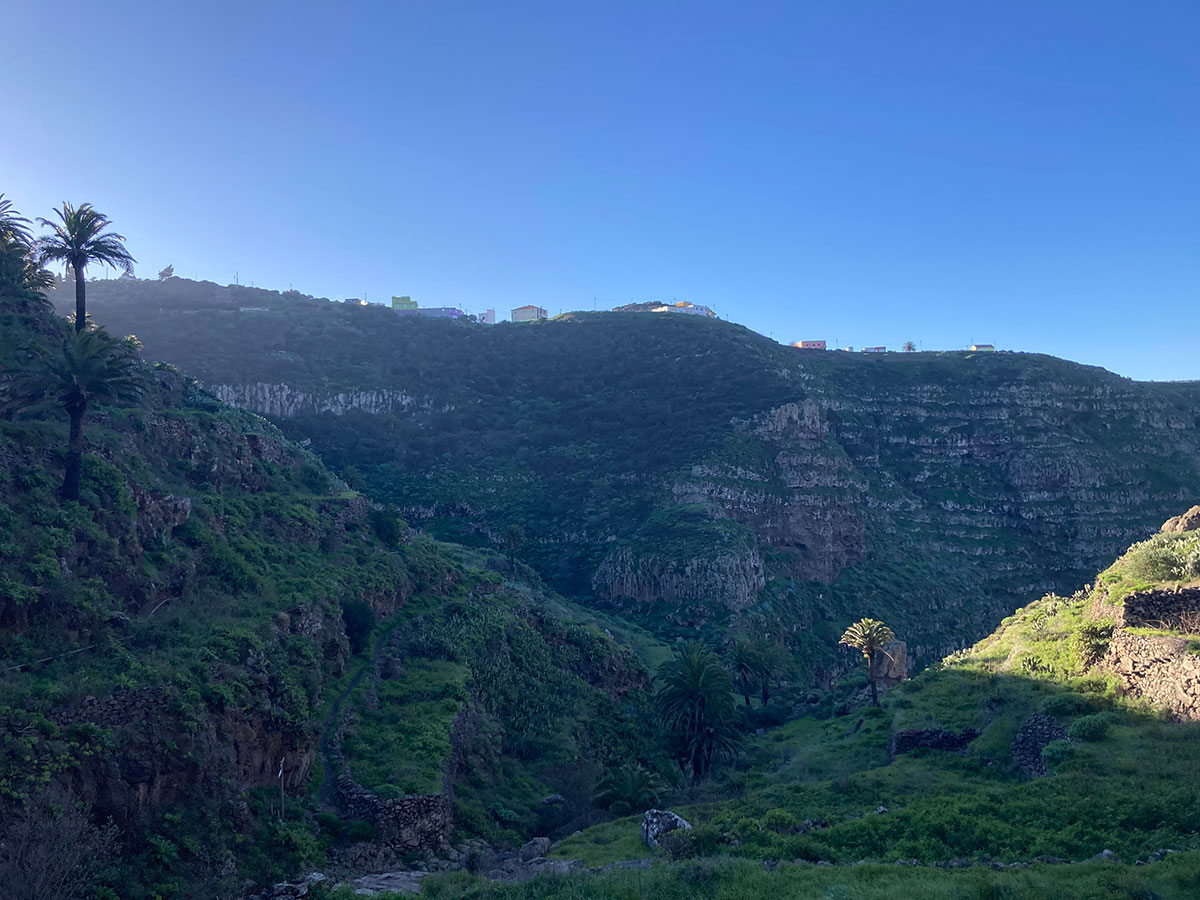 Blick in den Barranco